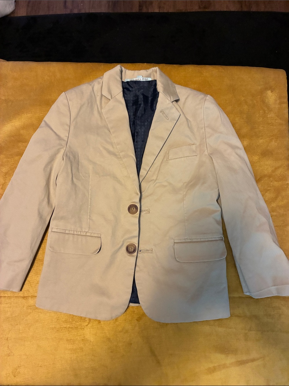 Class Club Beige Boys Blazer